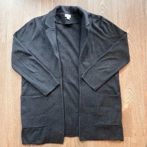 J. Crew Open-Front Sweater Blazer